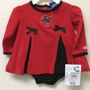 Baby buccaneers dress size 6 to 9 months by Reebok